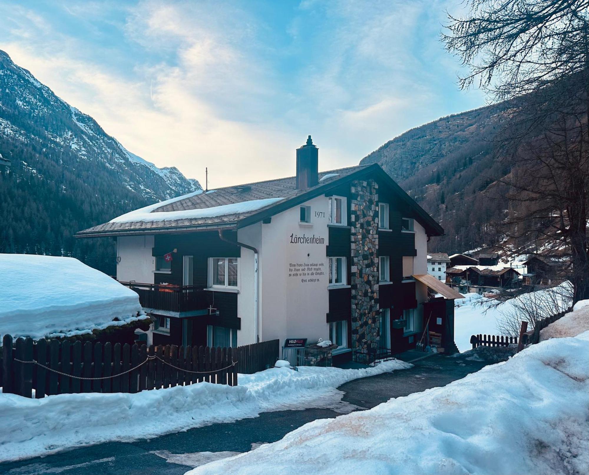 Holiday House Laerchenheim Saas-Balen Eksteriør bilde